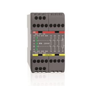 abb 2tla010026r0500 rt6 230vac safety relay industrial emergency stop safety control module