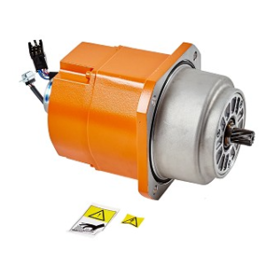 abb 3hac021724 001 industrial robot axis motor with pinion