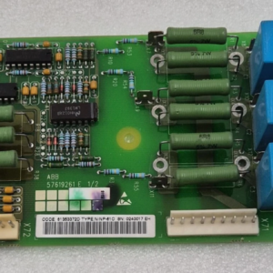 abb 61353372 ninp 61c input protection card for industrial drive systems