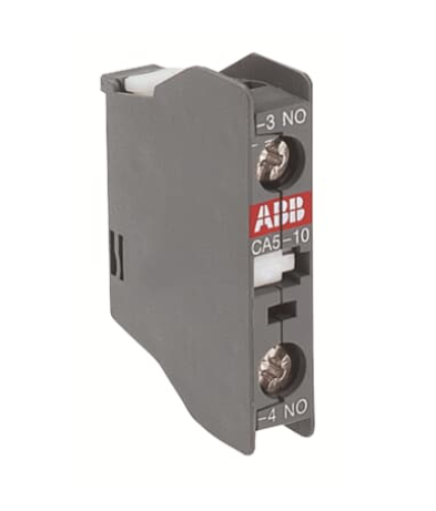 abb ca5 10 auxiliary contact block 1no for a line contactors industrial motor control and automation system abb ca5 10 auxiliary contact block 1no for a line contactors industrial motor control and automation system
