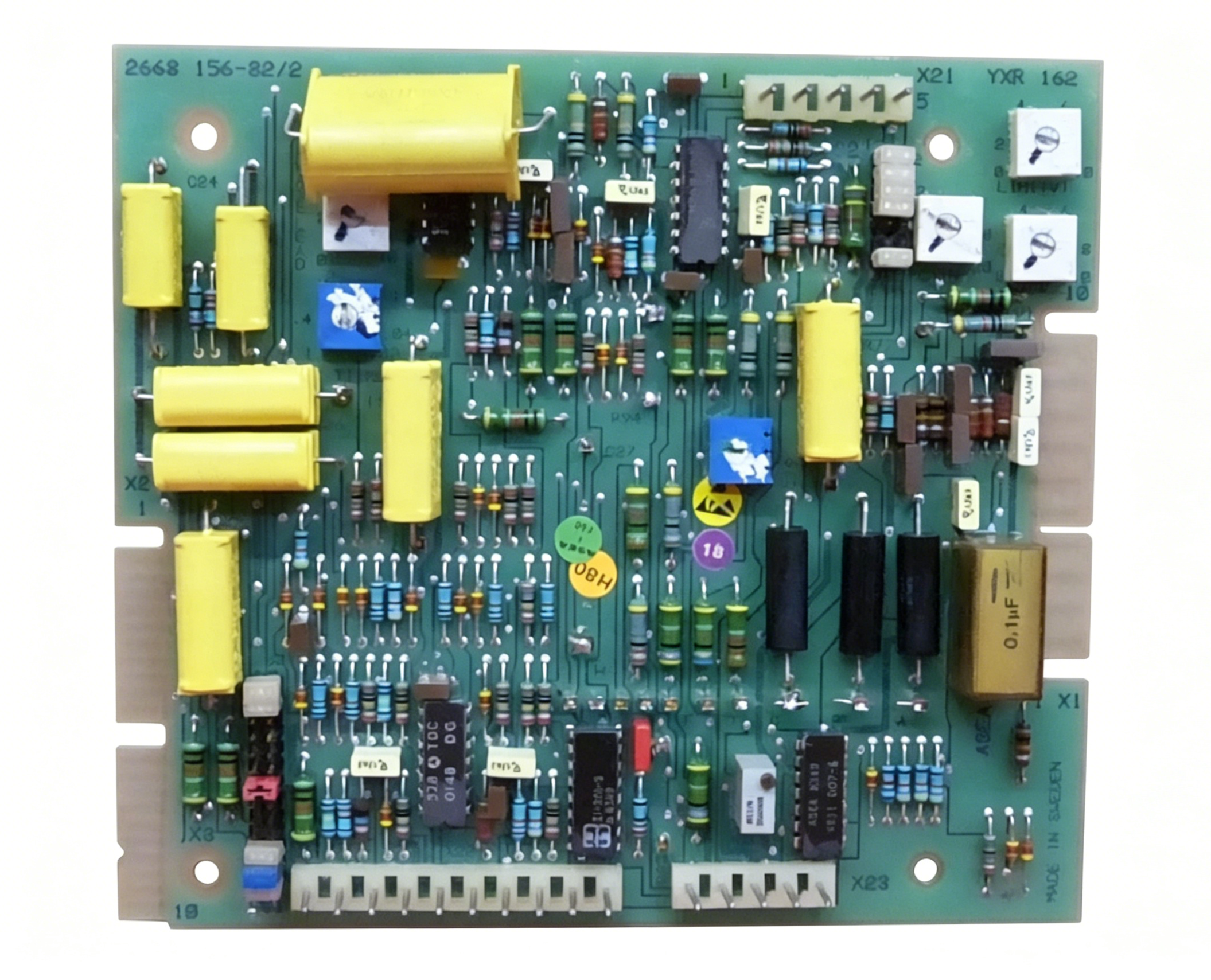 abb yxr 162 4890024 tu/1 pcb circuit board for industrial speed control and automation systems abb yxr 162 4890024 tu/1 pcb circuit board for industrial speed control and automation systems