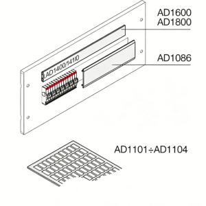 abb ed 1800 control cabinet structural component for industrial automation enclosure systems