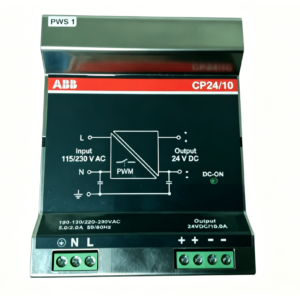 abb cp24/10 industrial 24v dc 10a din rail power supply high efficiency switching mode power unit for automation control systems