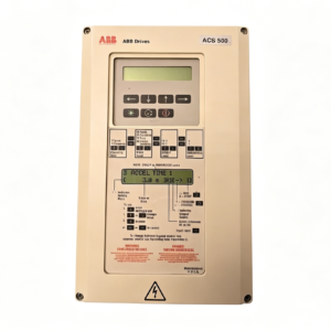 abb acs501 adjustable frequency ac drive high performance variable speed motor controller for industrial automation pumps fans conveyors and general purpose process control applications