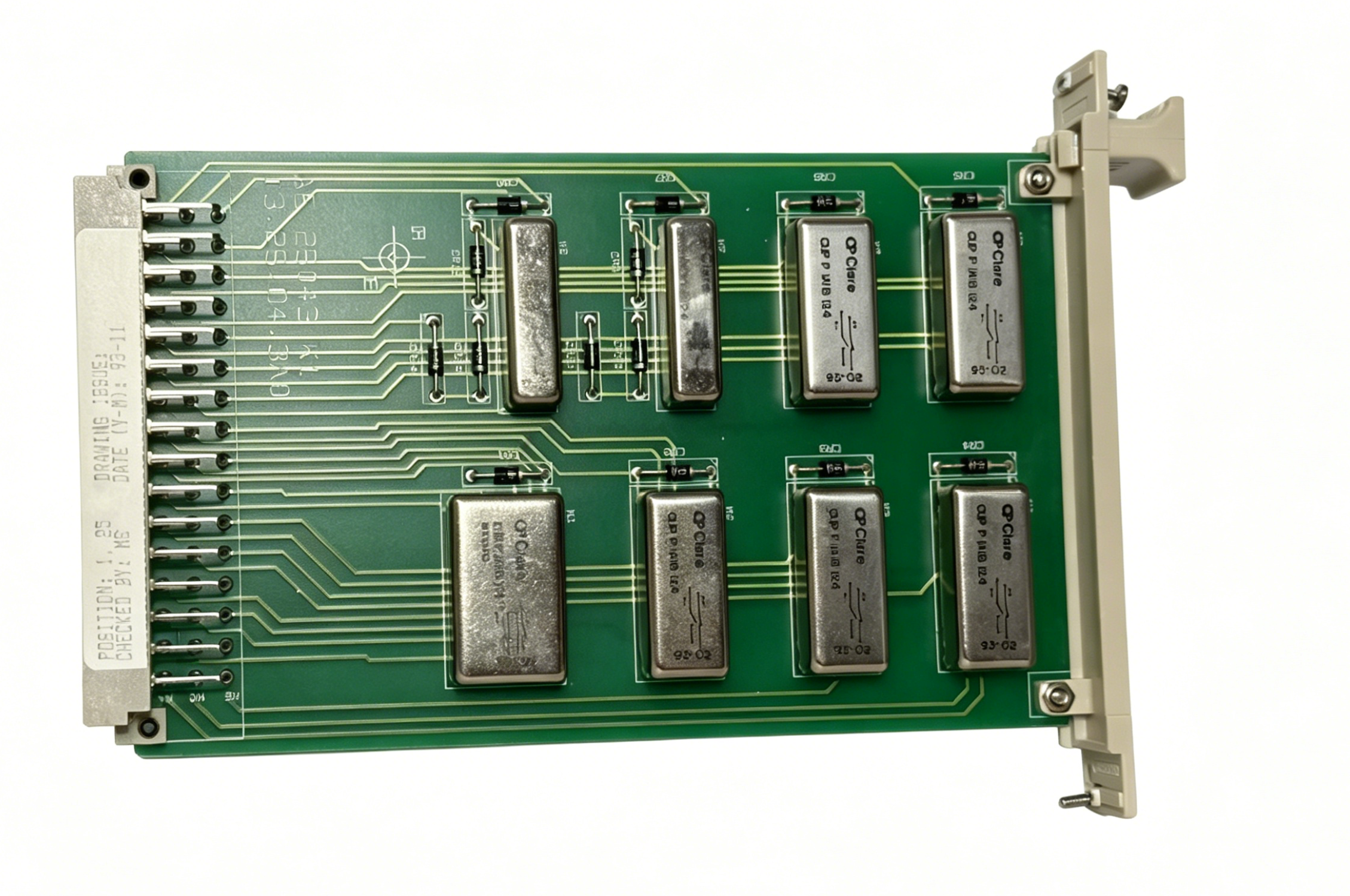 abb stal 265351 1 relay pcb circuit board for turbine control systems and industrial automation applications abb stal 265351 1 relay pcb circuit board for turbine control systems and industrial automation applications