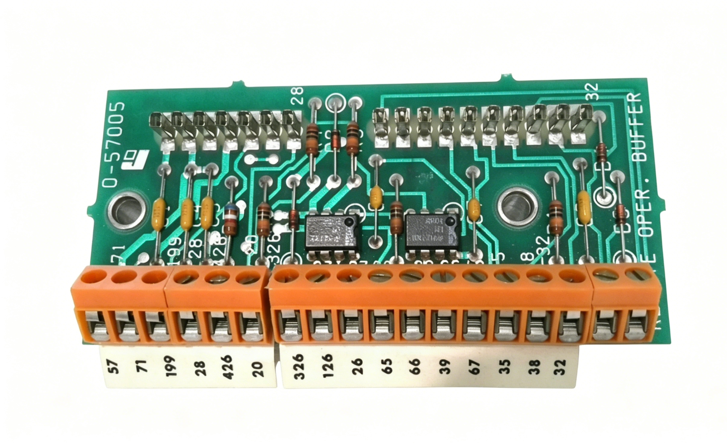 abb 0 57005 remote operator adaptor printed circuit board for industrial control and automation systems abb 0 57005 remote operator adaptor printed circuit board for industrial control and automation systems