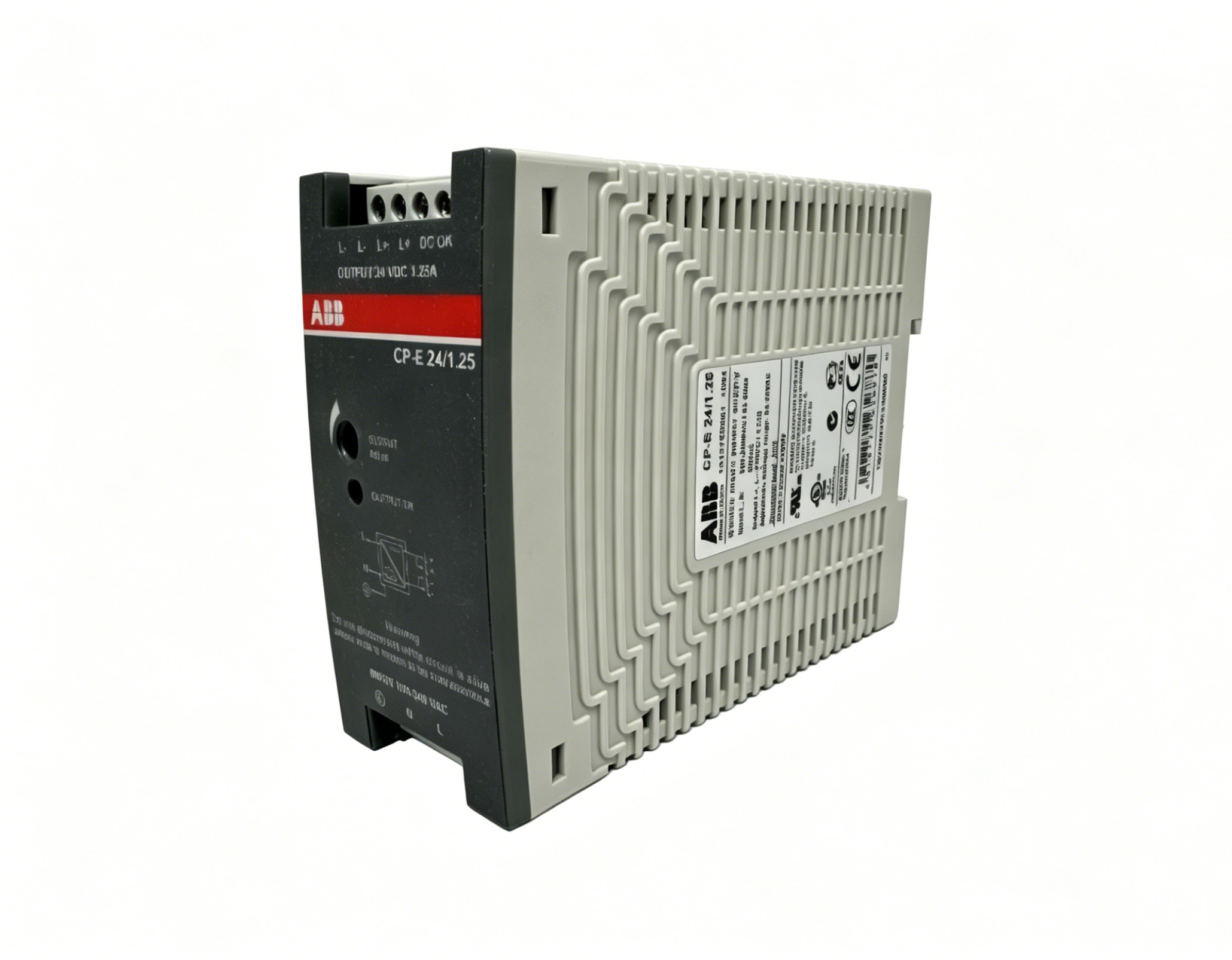 abb 1svr427031r0000 cp e 24vdc 30w din rail switch mode power supply for industrial automation systems abb 1svr427031r0000 cp e 24vdc 30w din rail switch mode power supply for industrial automation systems