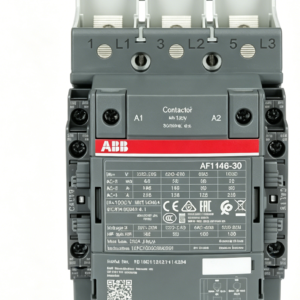 abb 1sfl467063r1222 af146b 30 22 12 three pole contactor for industrial motor control applications