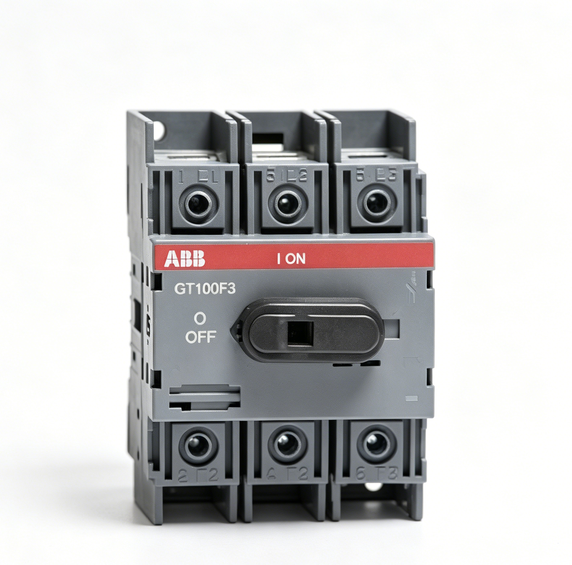 abb ot100f3 3 pole 100a switch disconnector for industrial power distribution and motor control applications abb ot100f3 3 pole 100a switch disconnector for industrial power distribution and motor control applications