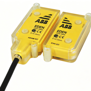 abb 2tla020051r0600 adam e safety sensor unit with m12 connector for eden non contact machine safety system