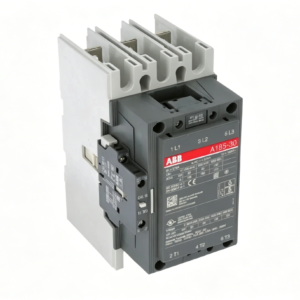 abb 1sfl491001r8422 a185 30 22 industrial contactor 3 pole power switching device for motor control and distribution systems