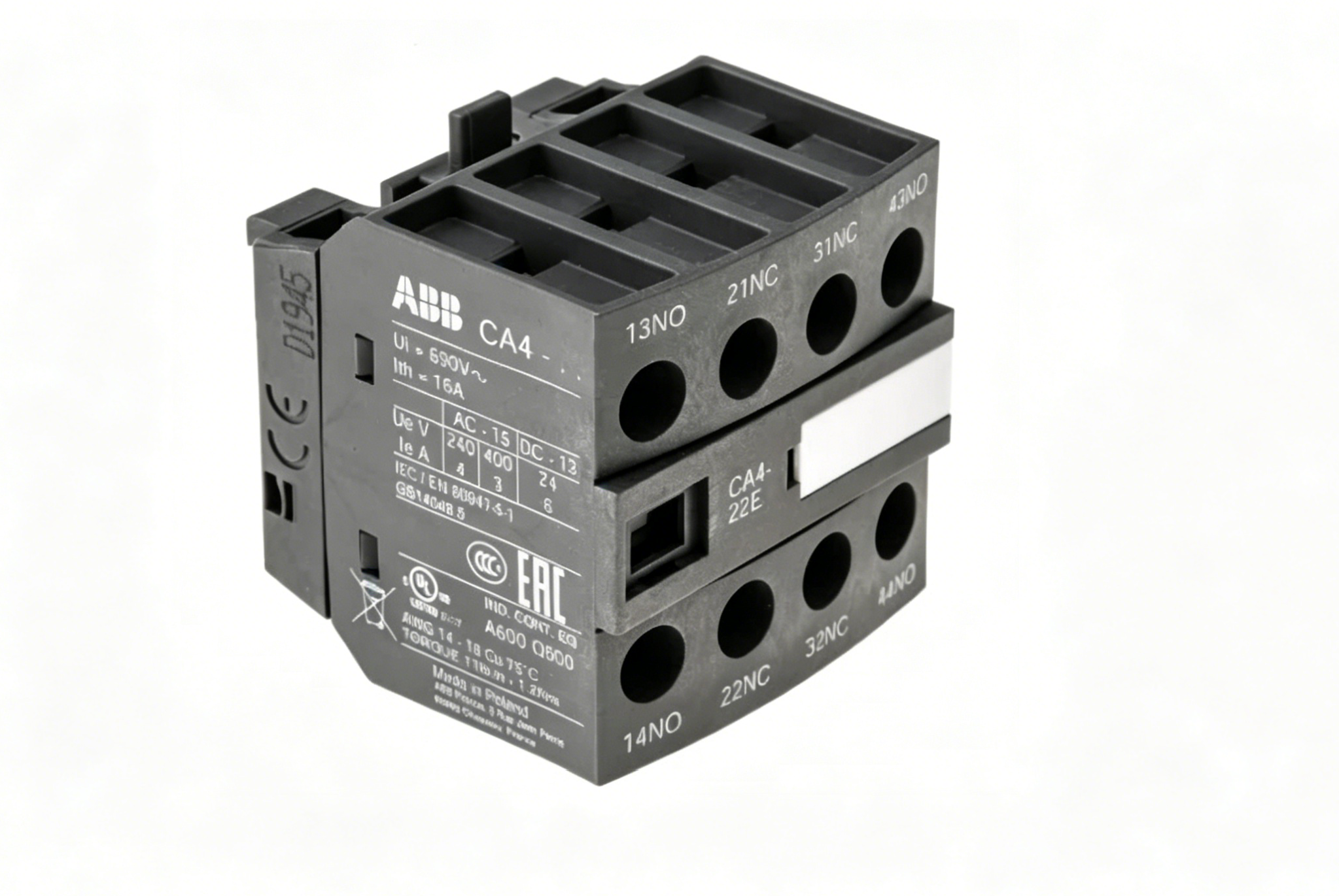 abb 1sbl276061r2200 contactor with abb 1sbn010140r1022 auxiliary contact block for industrial motor control and advanced automation switching systems abb 1sbl276061r2200 contactor with abb 1sbn010140r1022 auxiliary contact block for industrial motor control and advanced automation switching systems
