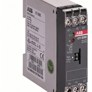 abb 1svr550107r1100 ct ere on delay time relay for industrial automation control, motor timing systems and electrical switching applications