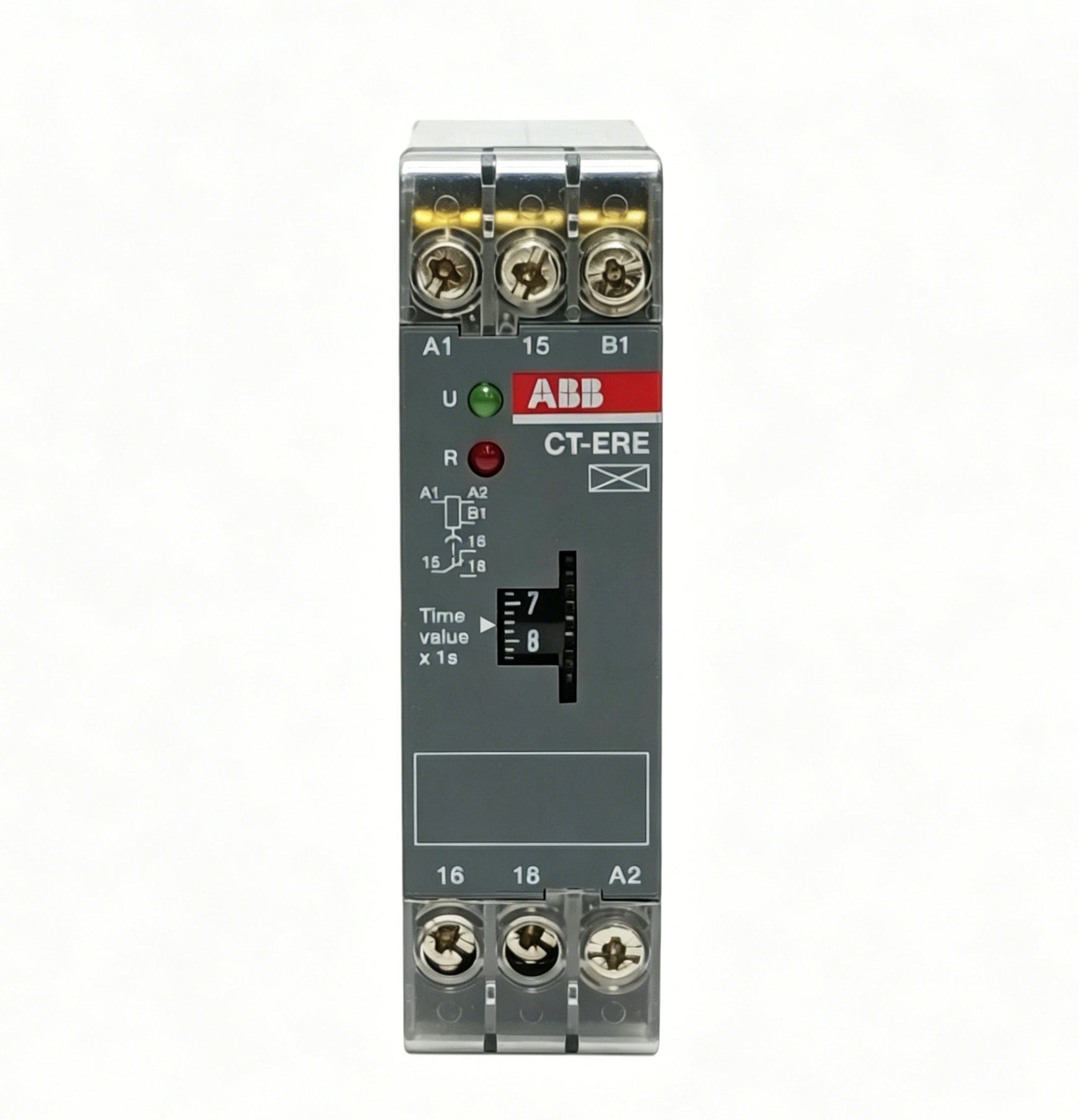 abb 1svr550107r1100 ct ere on delay time relay for industrial automation control, motor timing systems and electrical switching applications abb 1svr550107r1100 ct ere on delay time relay for industrial automation control, motor timing systems and electrical switching applications
