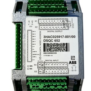 abb 3hac025917 001 dsqc 652 i/o unit industrial robot controller interface module technical guide