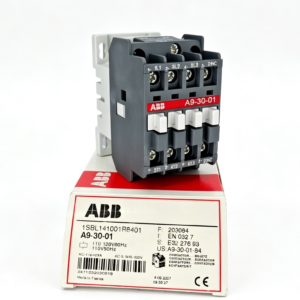 abb 1sbl141001r8401 a9 30 01 contactor with 1sbn010040r1113 ca5 13m auxiliary contact block industrial control solution guide