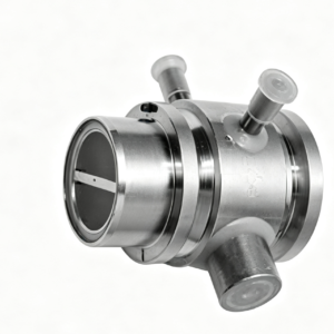 abb 768954 sample cell 20mm aluminum measuring cuvette component for uras gas analyzer systems and industrial process analysis applications