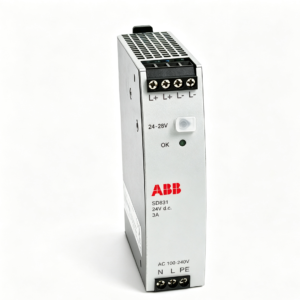 abb 3bsc610064r1 sd831 power supply device 24v dc 3a din rail mounted module for ac 800m and s800 i/o automation systems