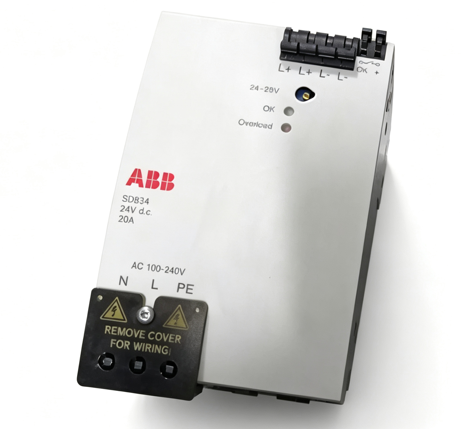 abb 3bsc610067r1 sd834 power supply 20a for ac 800m and s800 i/o industrial automation systems abb 3bsc610067r1 sd834 power supply 20a for ac 800m and s800 i/o industrial automation systems