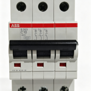 abb 2cds253001r0104 s203 c10 miniature circuit breaker 3 pole 10a technical specifications and industrial protection solution