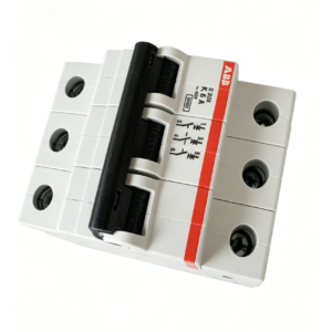 abb 2cds253001r0377 s203 k6 miniature circuit breaker 3 pole 6a technical specifications, k curve protection and industrial applications