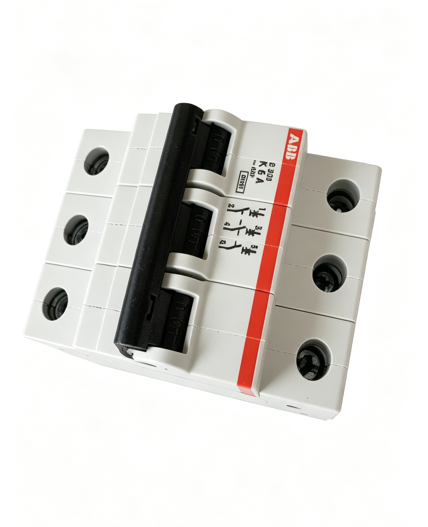abb 2cds253001r0377 s203 k6 miniature circuit breaker 3 pole 6a technical specifications, k curve protection and industrial applications abb 2cds253001r0377 s203 k6 miniature circuit breaker 3 pole 6a technical specifications, k curve protection and industrial applications