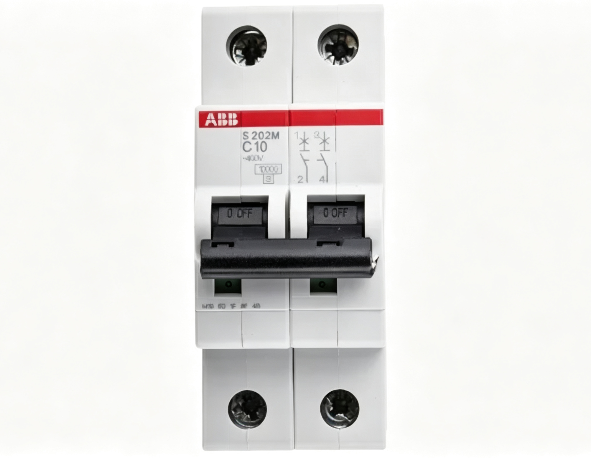abb 2cds252001r0104 s202 c10 miniature circuit breaker 2 pole 10a c curve low voltage circuit protection technical guide abb 2cds252001r0104 s202 c10 miniature circuit breaker 2 pole 10a c curve low voltage circuit protection technical guide