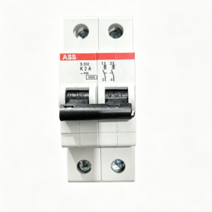 abb 2cds252001r0277 s202 k2 miniature circuit breaker 2 pole 2a k curve low voltage circuit protection technical guide