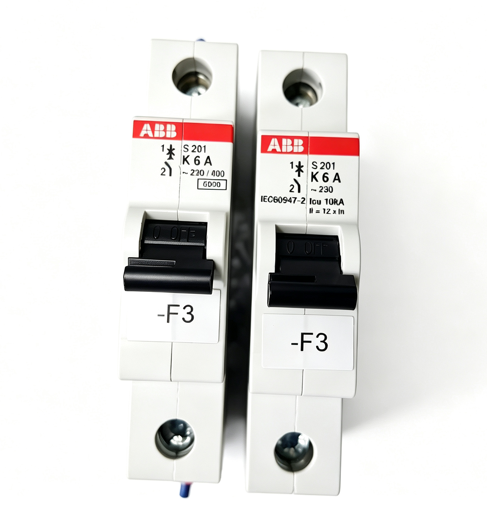 abb 2cds251001r0377 s201 k6 miniature circuit breaker 1 pole 6a k curve din rail circuit protection technical guide abb 2cds251001r0377 s201 k6 miniature circuit breaker 1 pole 6a k curve din rail circuit protection technical guide
