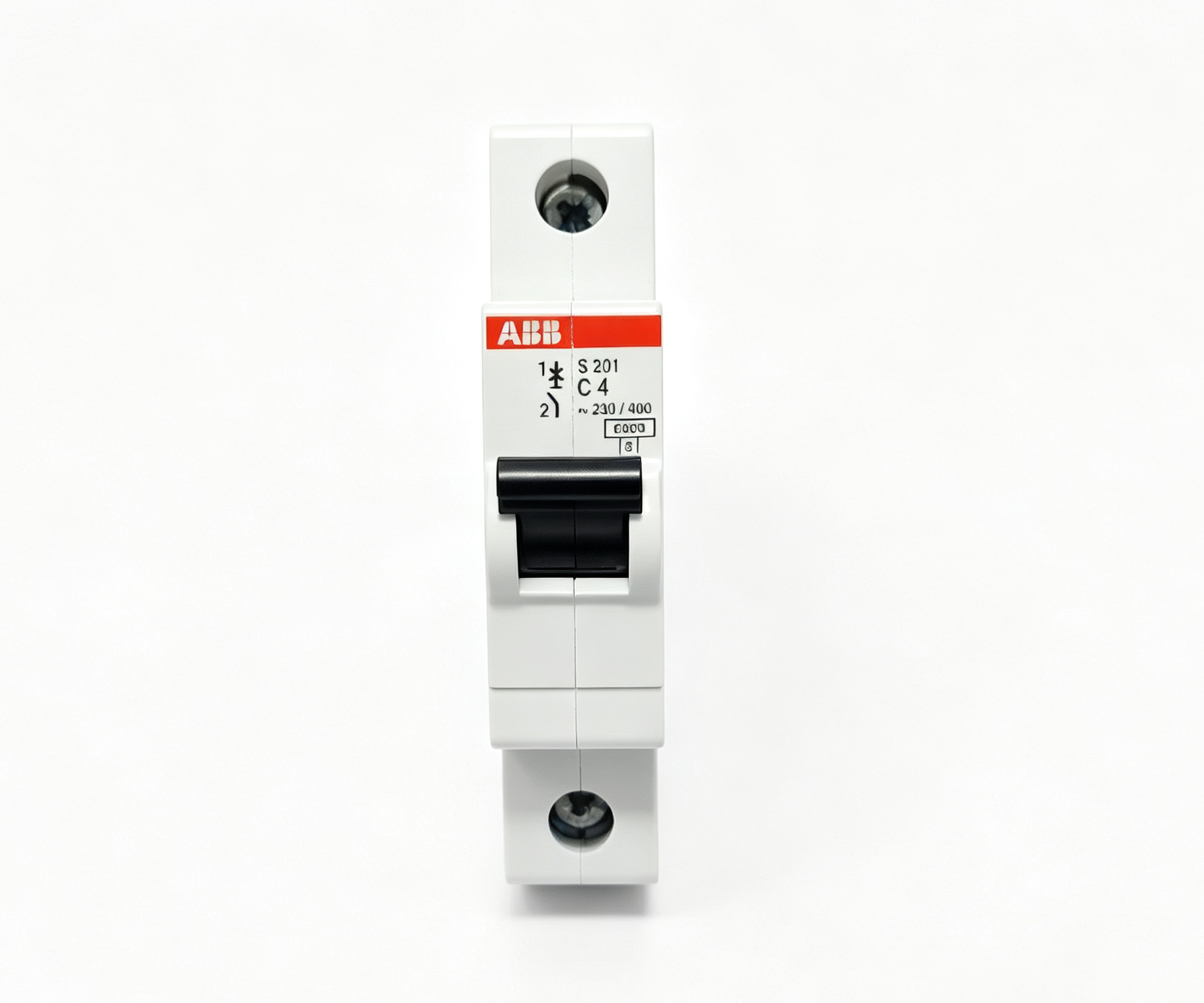 abb 2cds251001r0044 s201 c4 miniature circuit breaker 1 pole 4a c curve din rail low voltage circuit protection technical guide abb 2cds251001r0044 s201 c4 miniature circuit breaker 1 pole 4a c curve din rail low voltage circuit protection technical guide