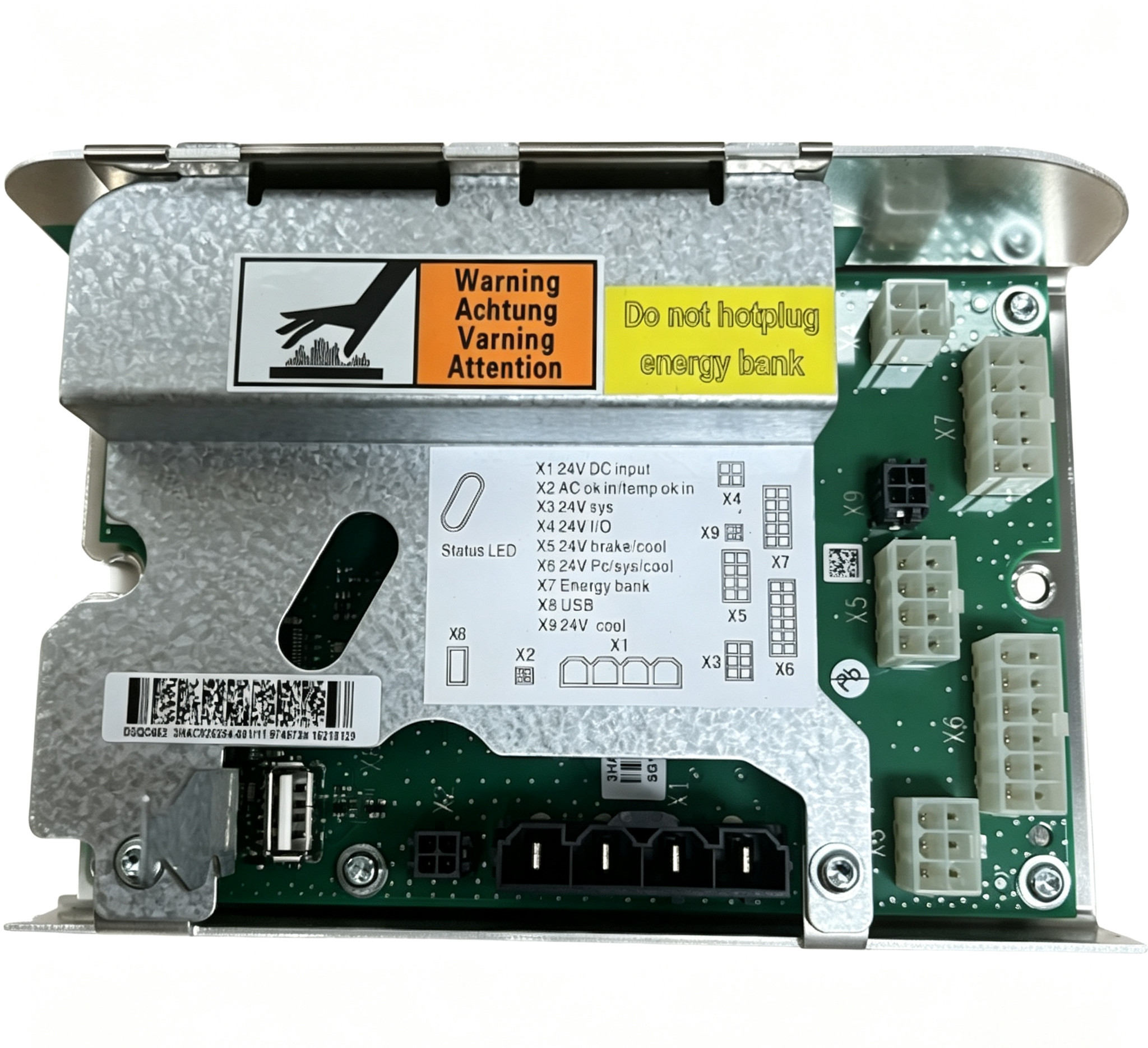 abb 3hac026254 001 dsqc 662 power distribution unit for irc5 industrial robot controller power management module abb 3hac026254 001 dsqc 662 power distribution unit for irc5 industrial robot controller power management module