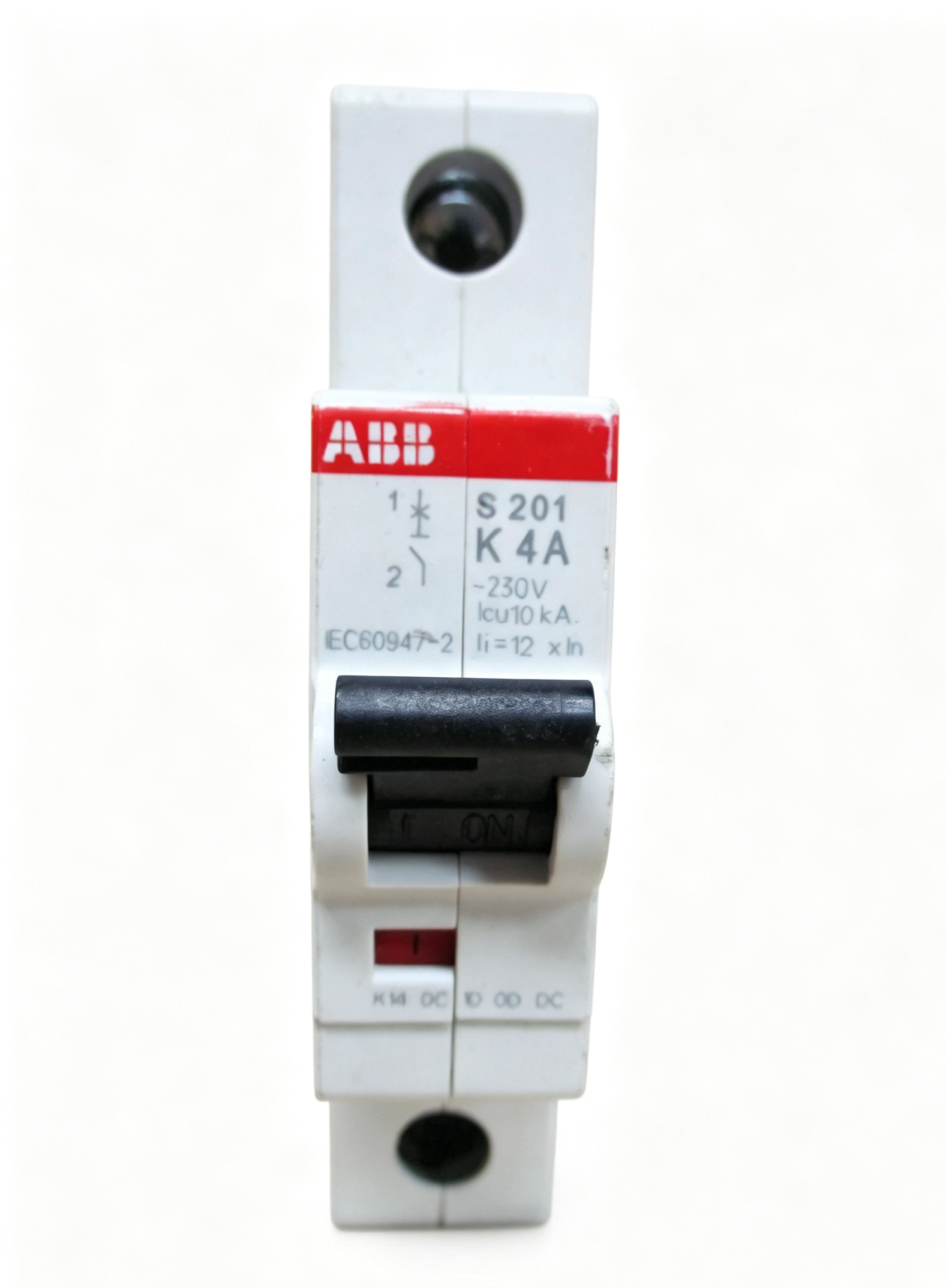 abb s 201 k4 miniature circuit breaker 1 pole 4a type k thermal magnetic protection device for industrial electrical distribution systems abb s 201 k4 miniature circuit breaker 1 pole 4a type k thermal magnetic protection device for industrial electrical distribution systems
