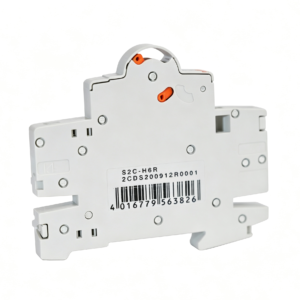 abb s2c h6r auxiliary contact 1co right side mounted accessory for s200 series circuit breakers and low voltage protection devices