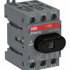 abb ot40f3 switch disconnector 40a 3 pole manual isolator switch for industrial low voltage power distribution and electrical safety applications