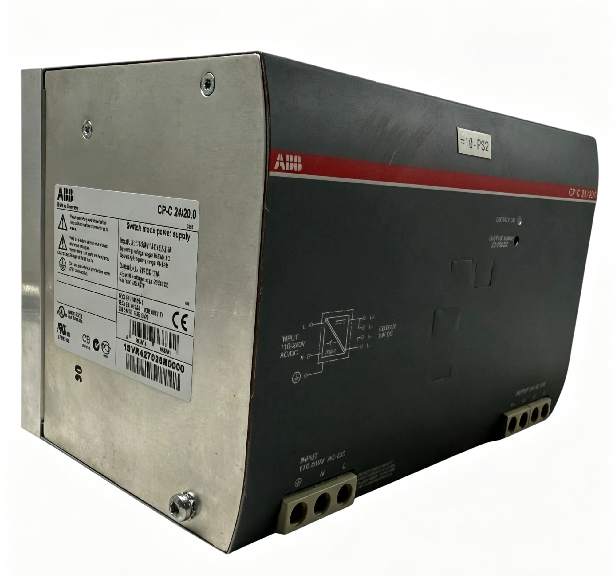 abb 1svr427026r0000 cp c 24/20.0 power supply module for industrial automation and dc control systems abb 1svr427026r0000 cp c 24/20.0 power supply module for industrial automation and dc control systems