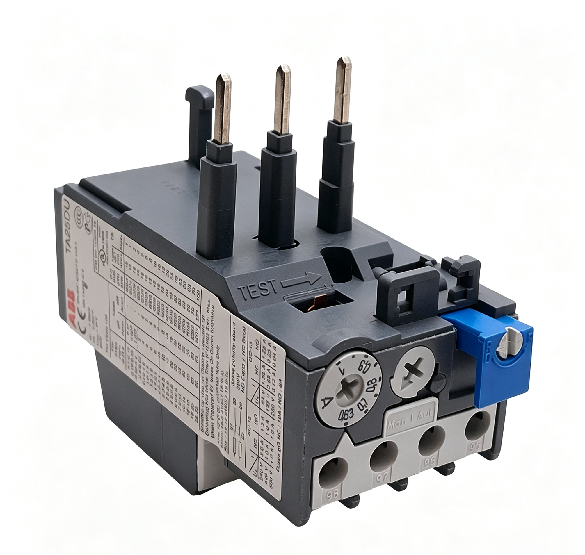 abb ta25du thermal overload relay motor protection device for ta tf series contactors industrial control applications technical overview abb ta25du thermal overload relay motor protection device for ta tf series contactors industrial control applications technical overview