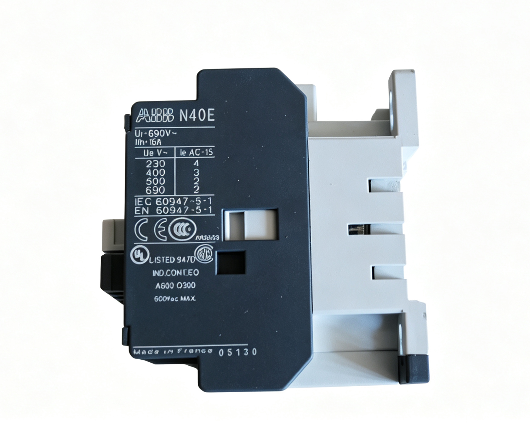 abb n40e 110v contactor relay 4 pole auxiliary control device for industrial automation and electrical control circuit applications abb n40e 110v contactor relay 4 pole auxiliary control device for industrial automation and electrical control circuit applications