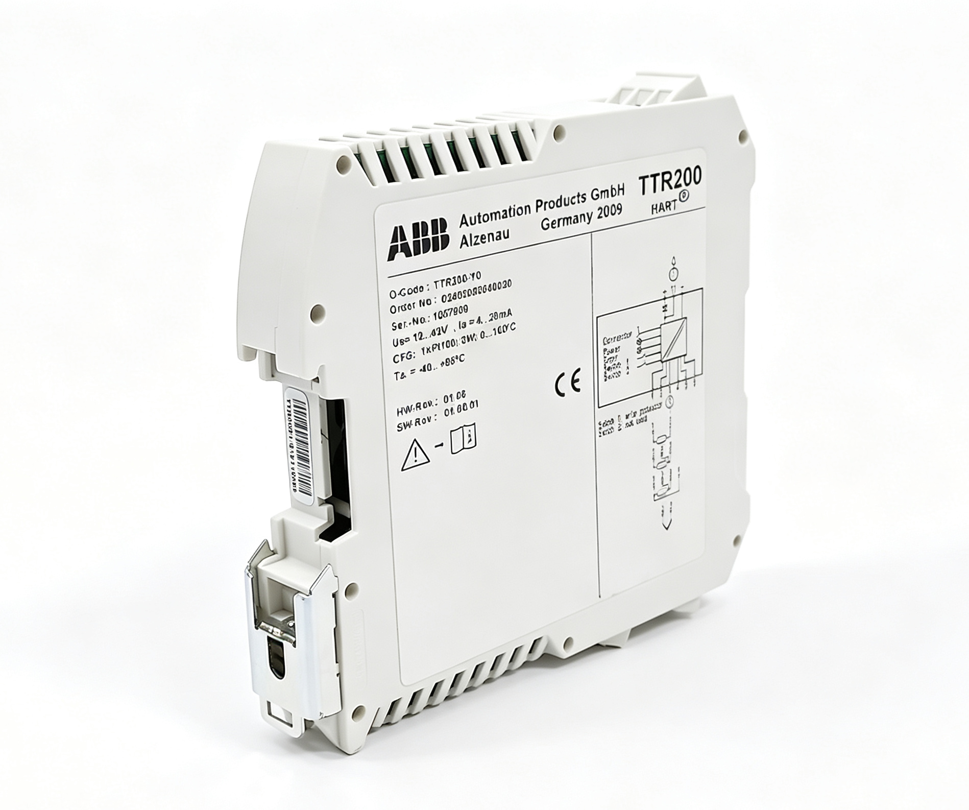 abb ttr200.y0.h.bs temperature transmitter rail mount hart communication pt100 thermocouple input industrial process measurement device abb ttr200.y0.h.bs temperature transmitter rail mount hart communication pt100 thermocouple input industrial process measurement device