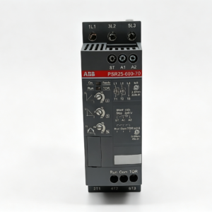 abb psr25 600 70 softstarter 25a 208 600v ac motor starting control device technical specifications and industrial applications