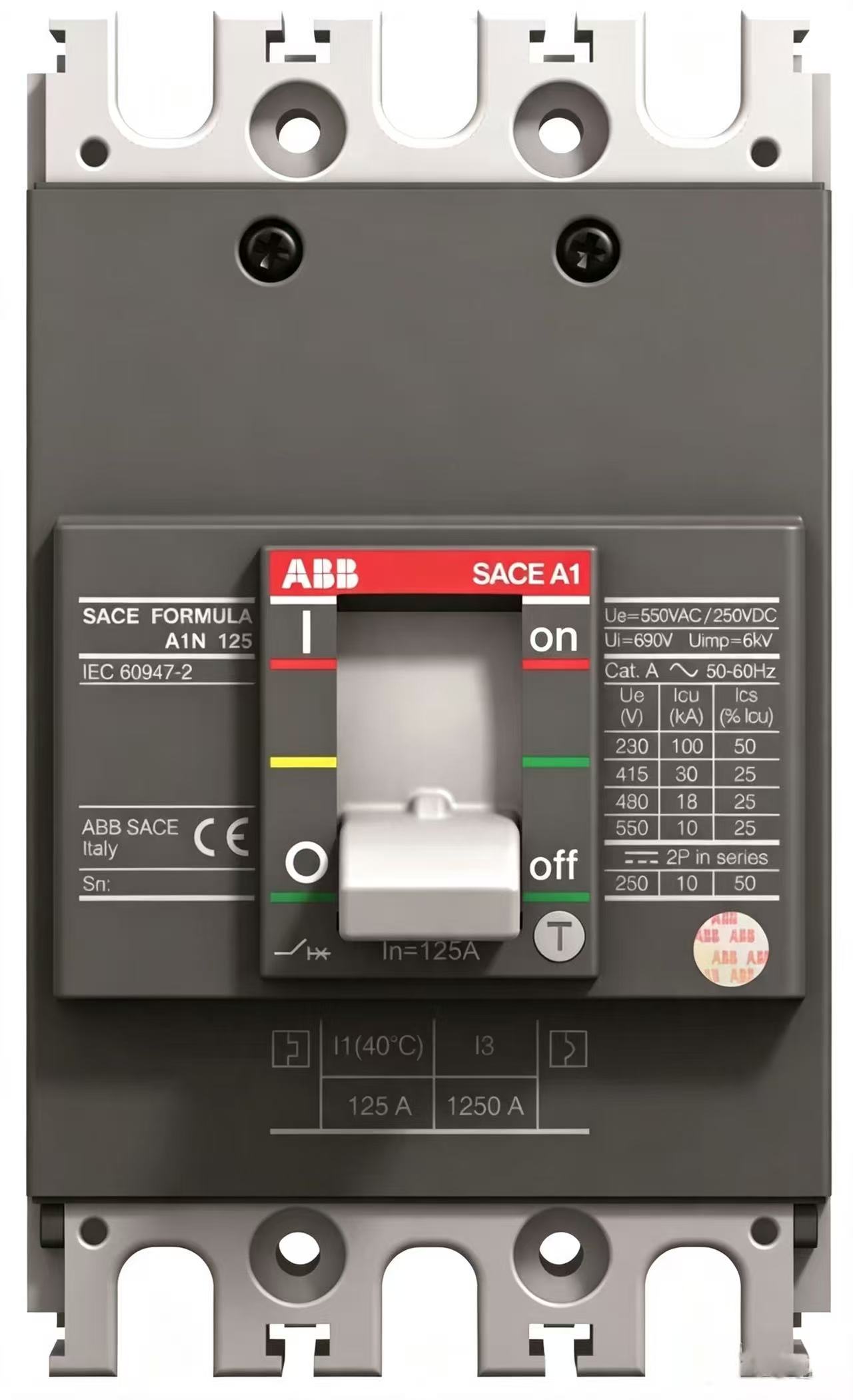 abb 1sda066518r1 a1a 125 tmf 80 800 3p f f molded case circuit breaker industrial protection device abb 1sda066518r1 a1a 125 tmf 80 800 3p f f molded case circuit breaker industrial protection device
