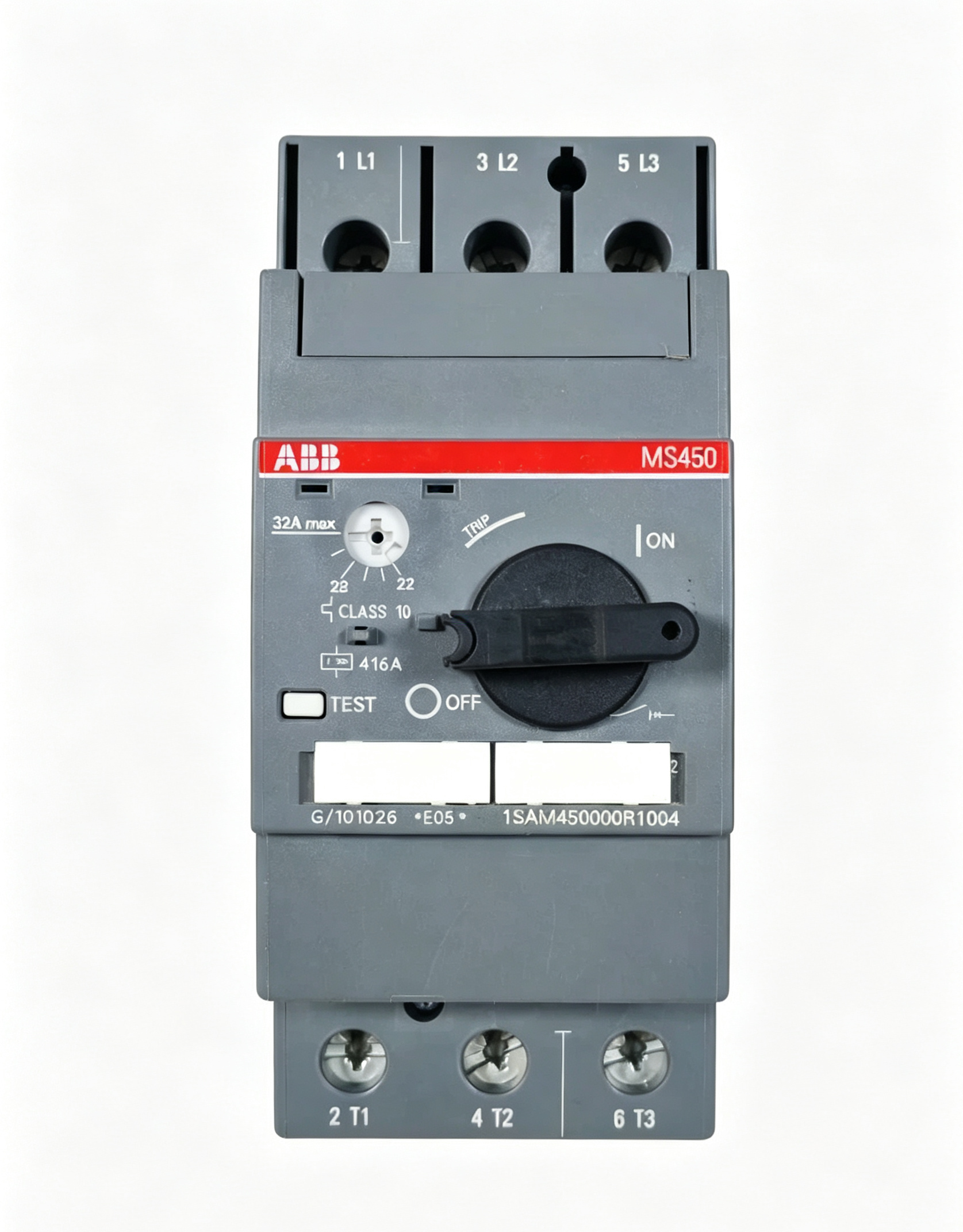 abb 1sam450000r1004 ms450 32 manual motor starter 32a motor protection device technical specifications and application guide abb 1sam450000r1004 ms450 32 manual motor starter 32a motor protection device technical specifications and application guide