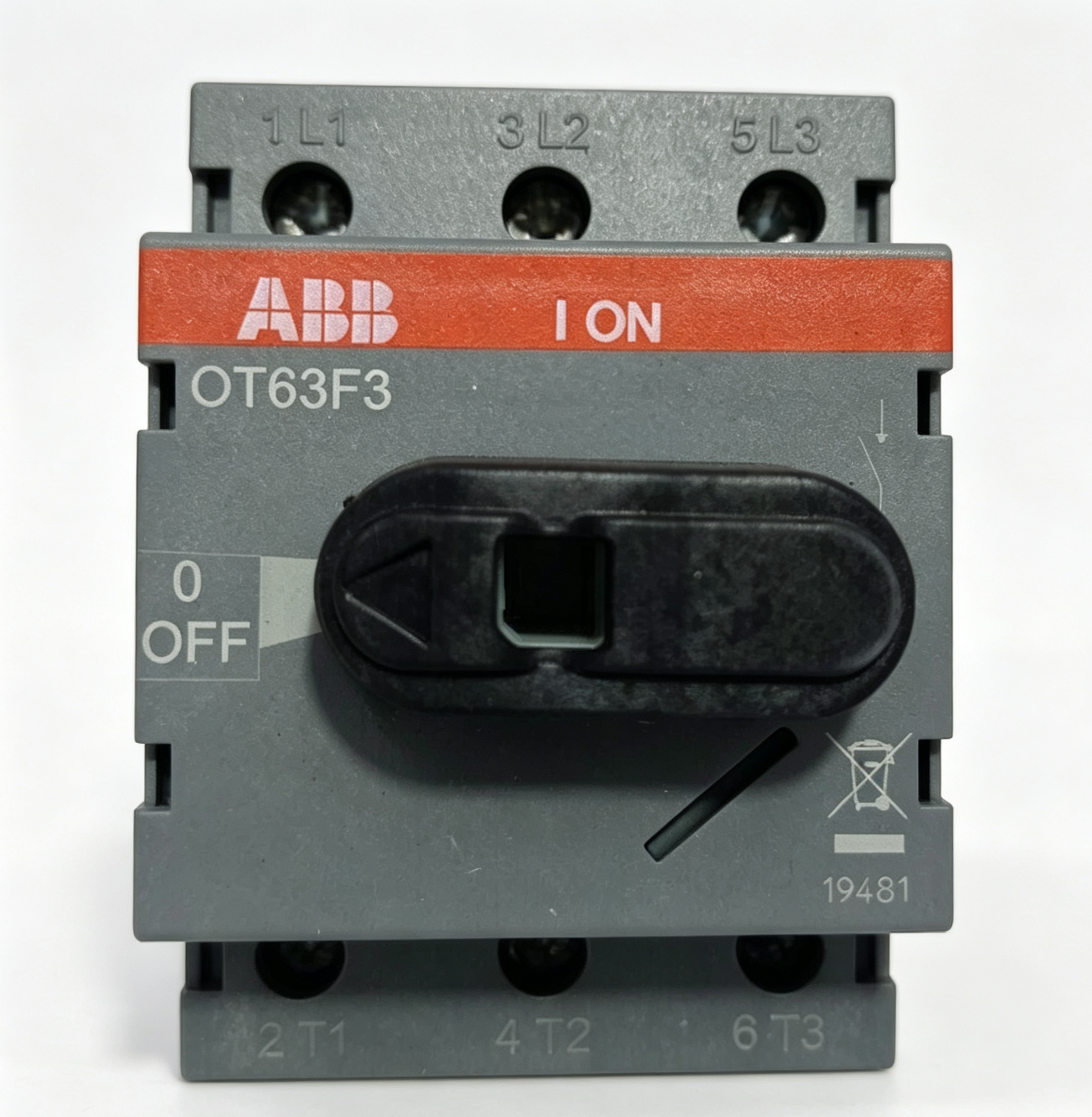 abb 1sca105332r1001 ot63f3 switch disconnector 63a din rail mounted electrical isolation device guide abb 1sca105332r1001 ot63f3 switch disconnector 63a din rail mounted electrical isolation device guide
