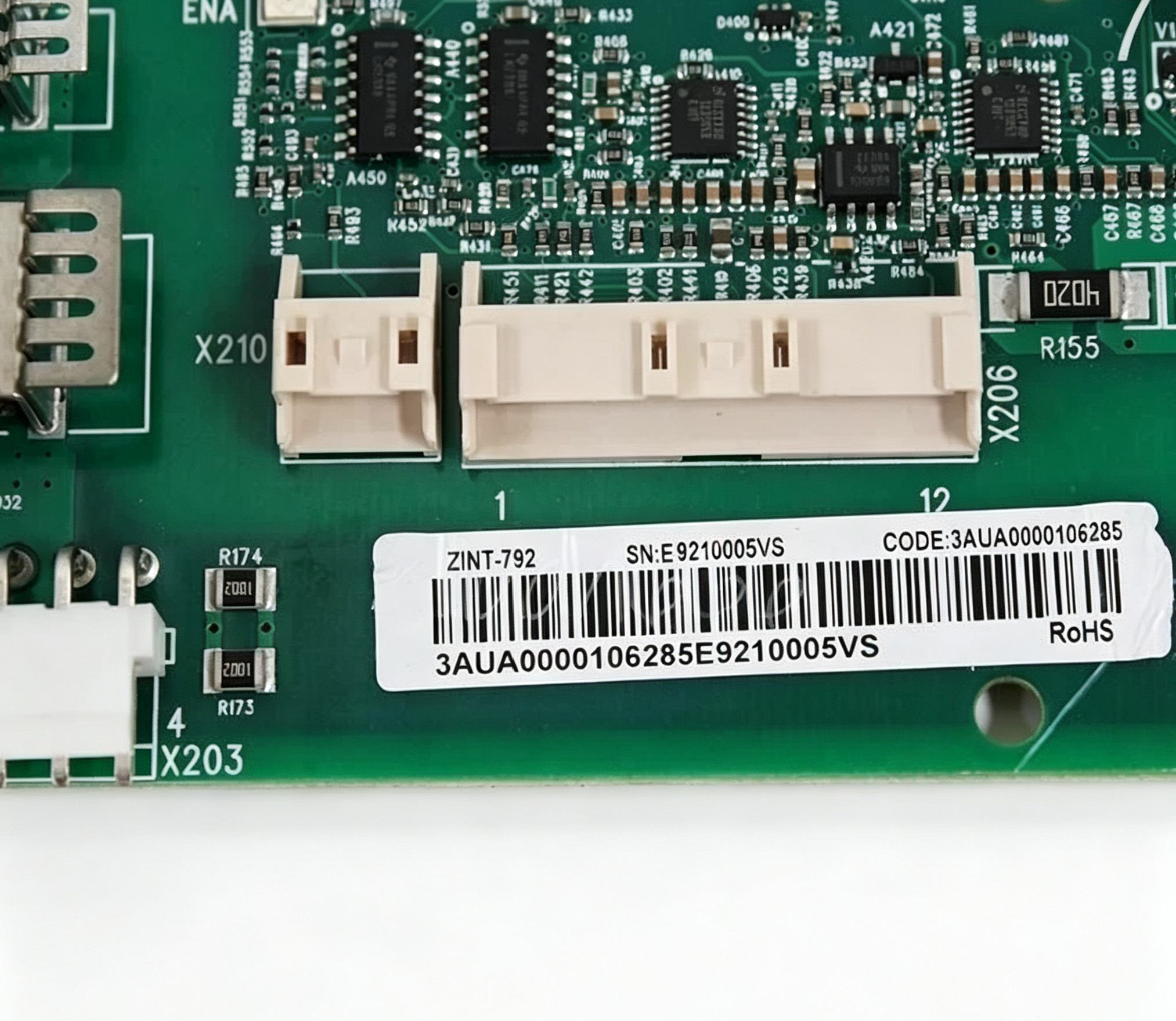 abb 3aua0000106285 zint 792 mc interface board acs880 drive system control component abb 3aua0000106285 zint 792 mc interface board acs880 drive system control component