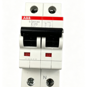 abb 1277852 s201 c20na miniature circuit breaker technical specifications and electrical protection applications