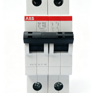 abb sh202 10c miniature circuit breaker technical specifications and two pole low voltage protection application