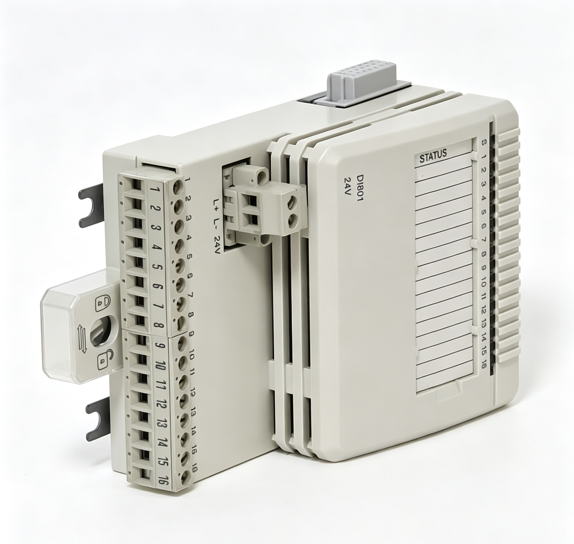abb 3bse020508r1 di801 digital input module 24v dc 16 channel for s800 i/o automation systems abb 3bse020508r1 di801 digital input module 24v dc 16 channel for s800 i/o automation systems