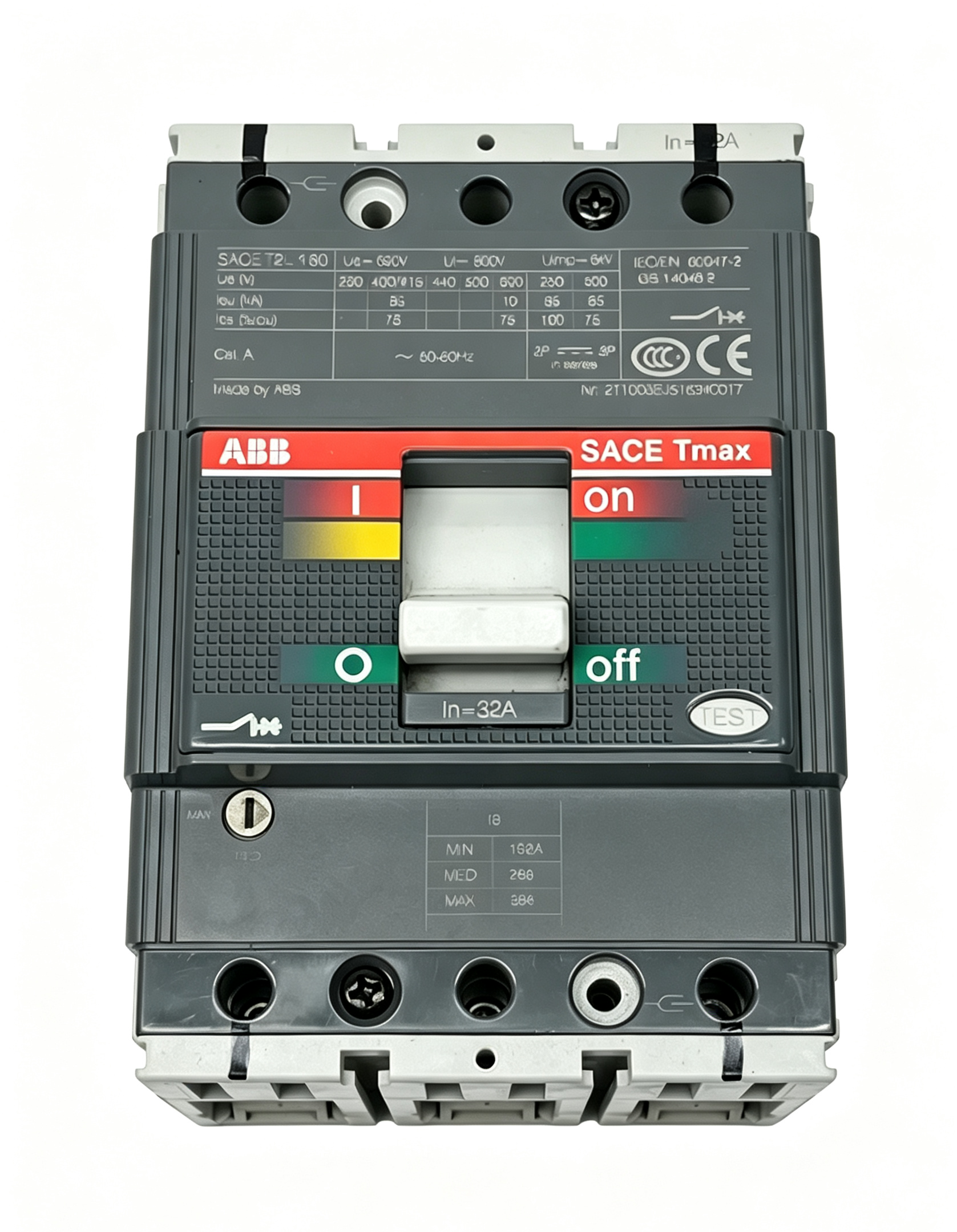 abb t2l160tmdr63 3p sace tmax xt2l 160 tmd circuit breaker 63a three pole protection device abb t2l160tmdr63 3p sace tmax xt2l 160 tmd circuit breaker 63a three pole protection device