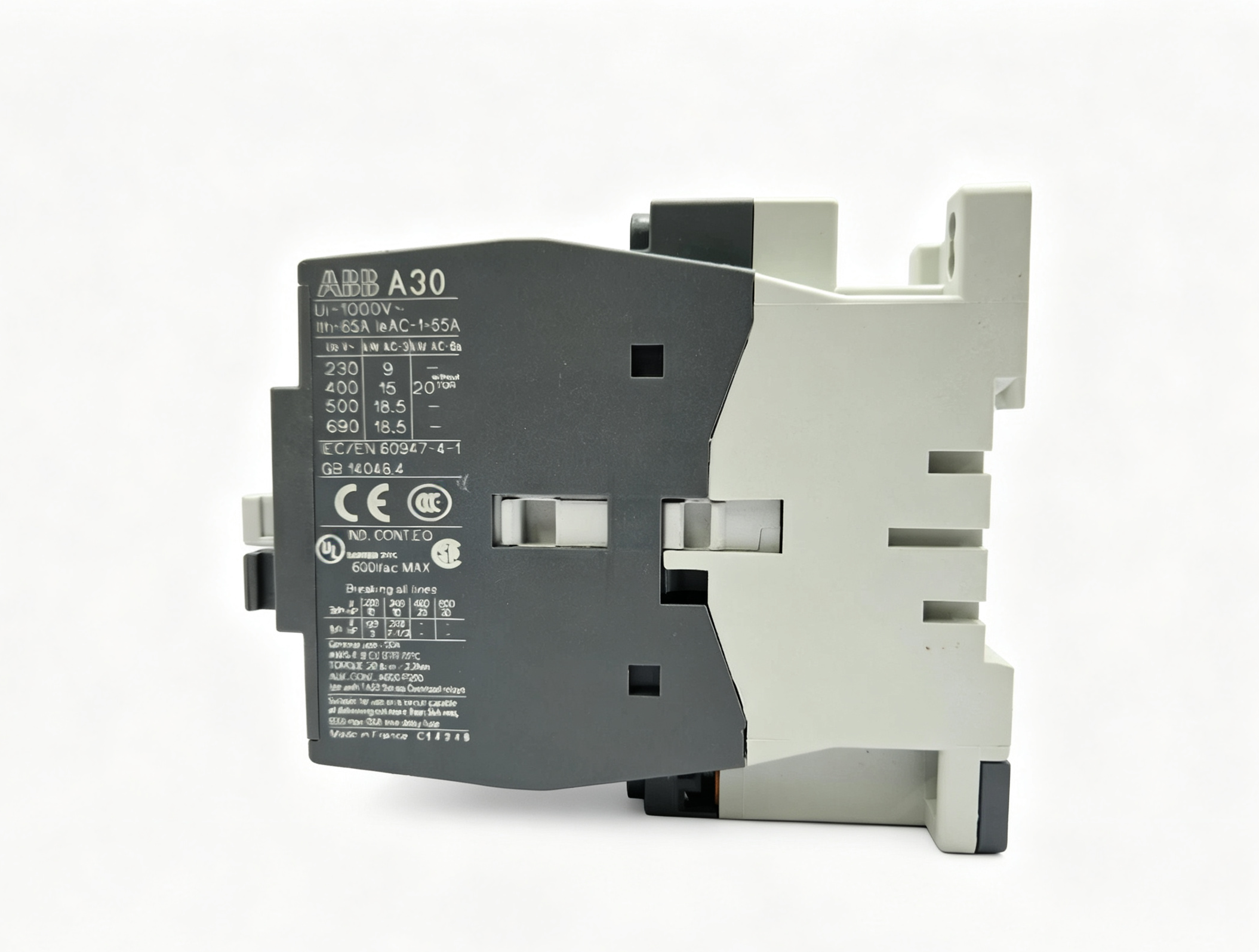 abb a30 30 10 3 pole contactor 33a ac 3 motor control device for industrial electrical systems abb a30 30 10 3 pole contactor 33a ac 3 motor control device for industrial electrical systems