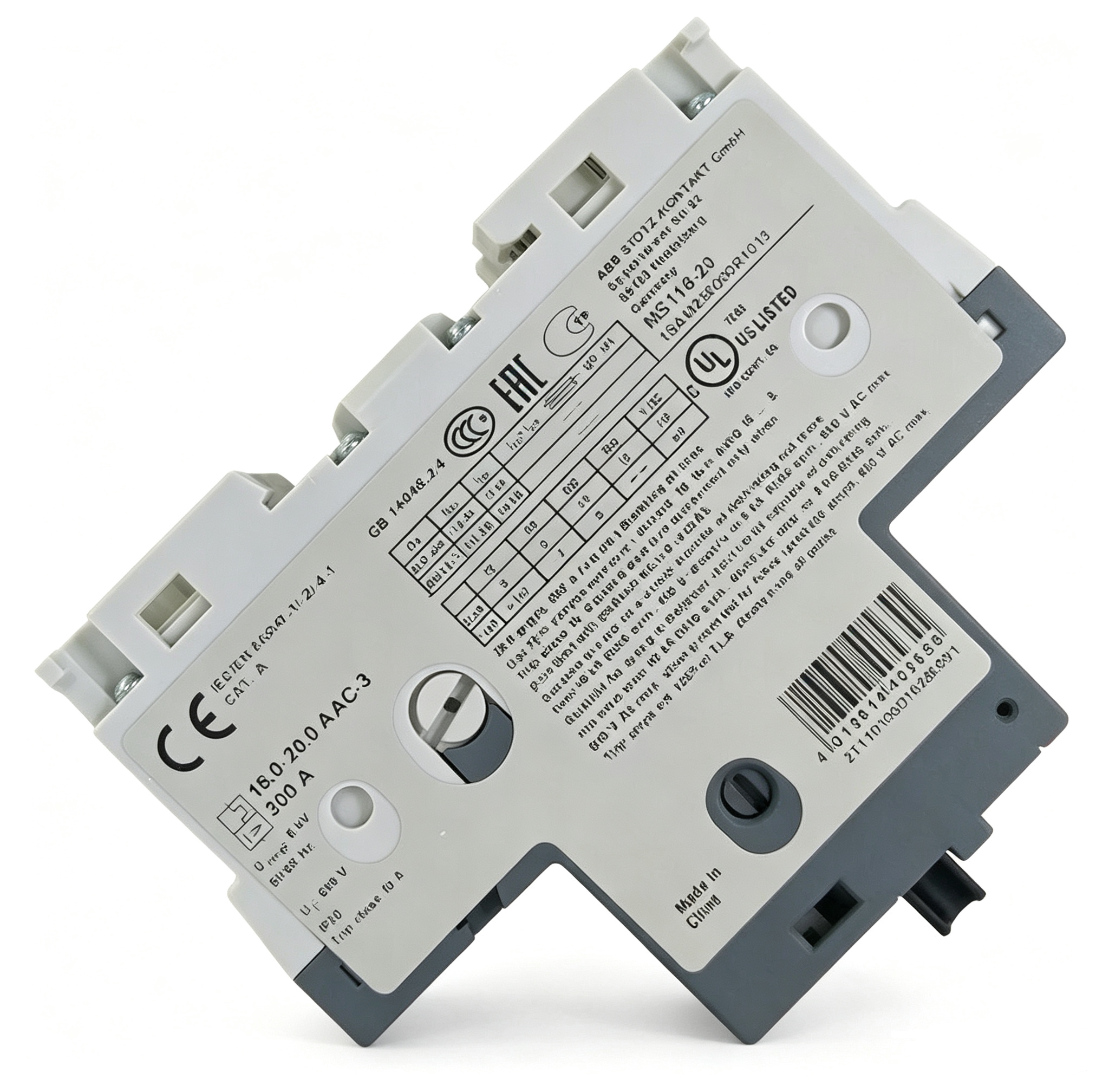 abb 1sam250000r1013 ms116 20 manual motor starter 16–20 a for motor protection and industrial control applications abb 1sam250000r1013 ms116 20 manual motor starter 16–20 a for motor protection and industrial control applications