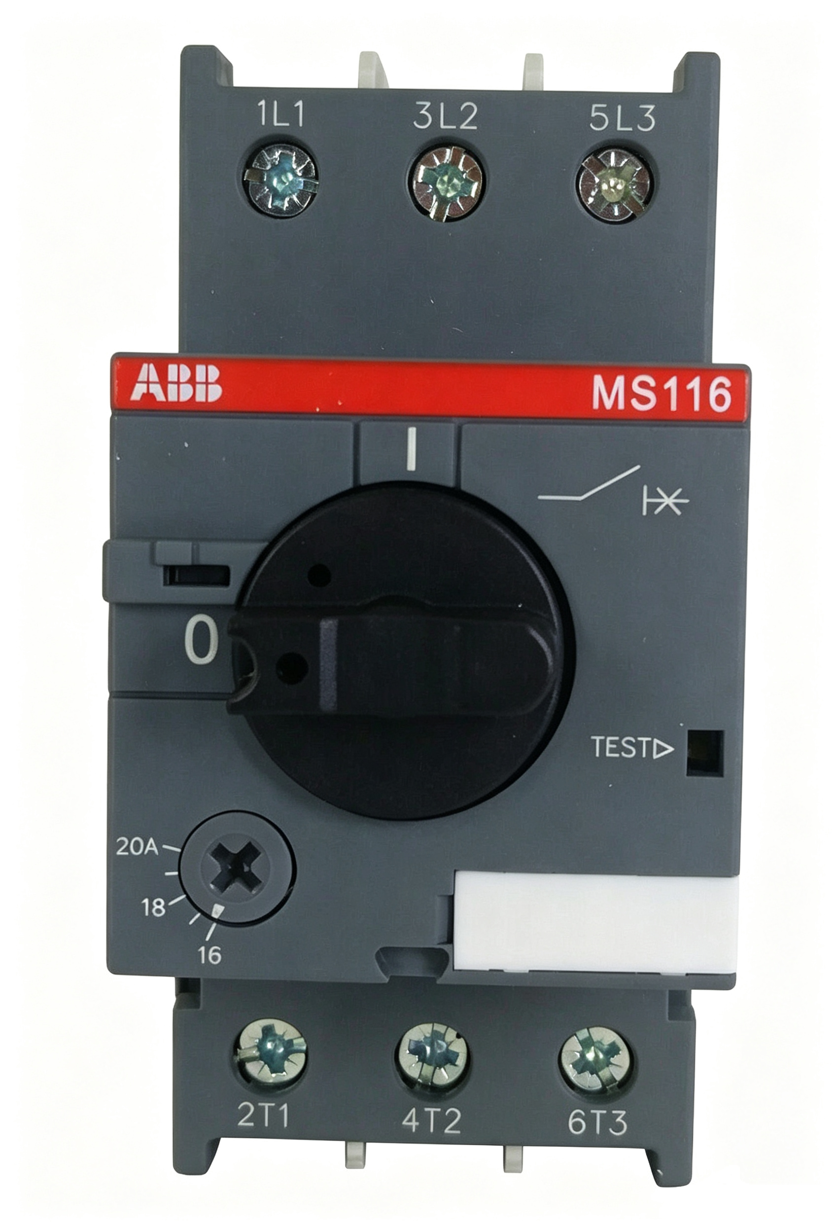 abb 1sam250000r1013 ms116 20 manual motor starter 16–20 a for motor protection and industrial control applications abb 1sam250000r1013 ms116 20 manual motor starter 16–20 a for motor protection and industrial control applications
